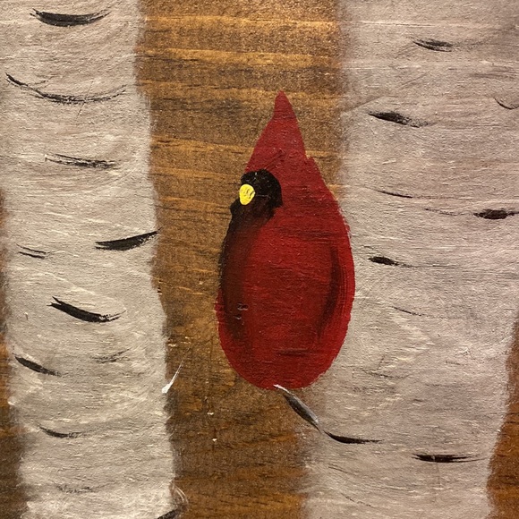 Lovely Cardinal Wall Hanging - Picture 3 of 4